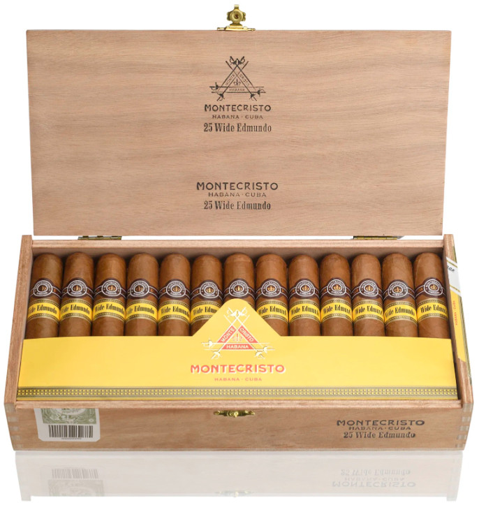 charuto montecristo wide edmundo - charutaria e tabacaria galvão