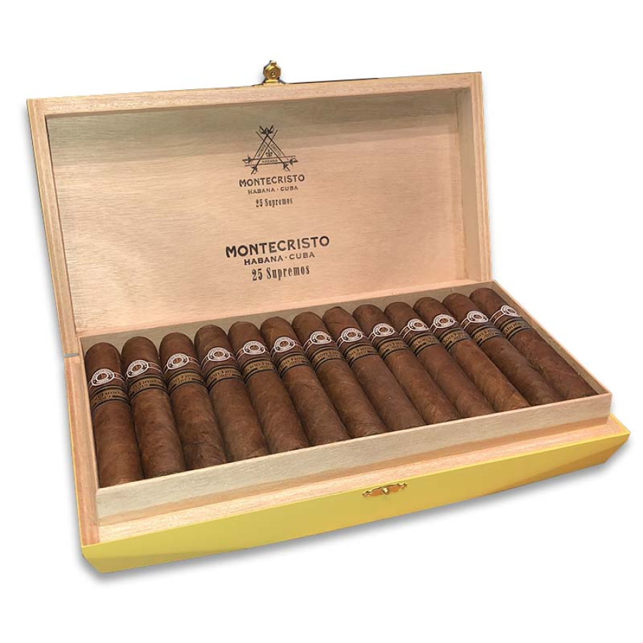 charuto montecristo supremos edição limitada 2019 - charutaria e tabacaria galvão